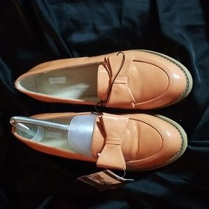 Cooperative Loafer  with bow pink/ rose sz. 9